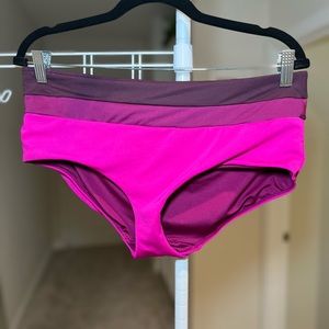 ATHLETA SWIM BOTTOMS SIZE L
